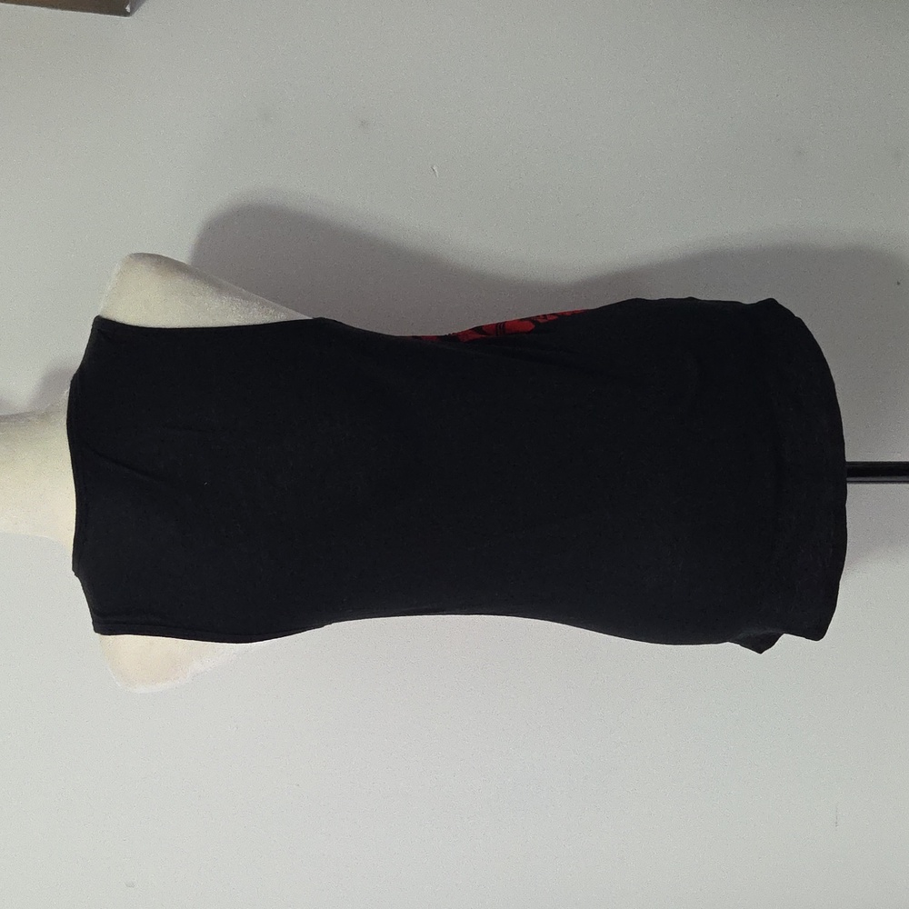 Express Red and Black Aztec Print Tank Top - Picture 2 of 9